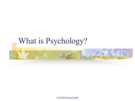 Introducing Psychology