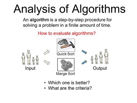 Analysis of Algorithms