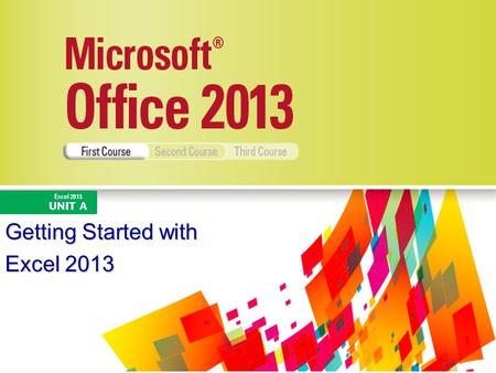 Getting Started with Excel 2013