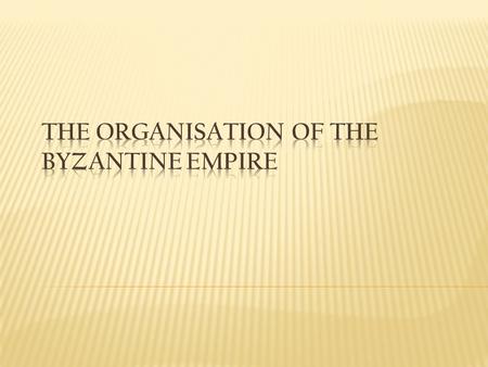  The fall of the Roman Empire split the East and West; the east became the Byzantine Empire. The Empire began in 306 at the time of Constantine I until.