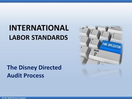 INTERNATIONAL LABOR STANDARDS