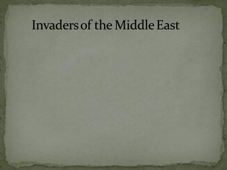 The Seljuk Turks Seljuk was the chieftain of a group of Turkish tribes These tribes were originally from the steppes of central Asia In the late 10 th.