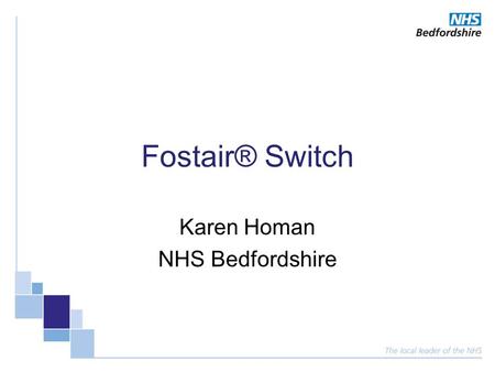 Karen Homan NHS Bedfordshire