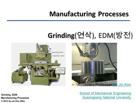 Manufacturing Processes