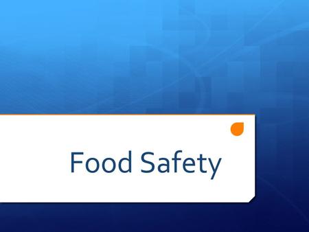 Food Safety. Food Poisoning  Which Germs Are to Blame?  Foods from animals, raw foods, and unwashed vegetables all can contain germs that cause food.