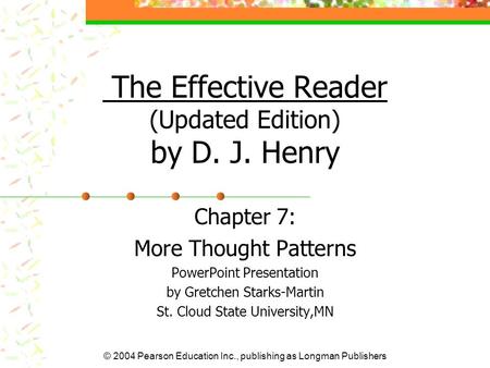 The Effective Reader (Updated Edition) by D. J. Henry