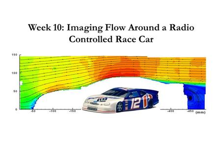 Week 10: Imaging Flow Around a Radio Controlled Race Car