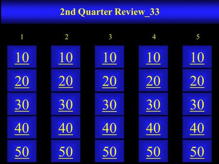 2nd Quarter Review_33 50 40 10 20 30 50 40 10 20 30 50 40 10 20 30 50 40 10 20 30 50 40 10 20 30 21 3 4 5.