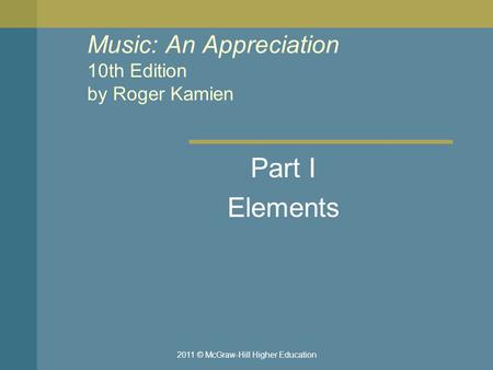 Music: An Appreciation 10th Edition by Roger Kamien