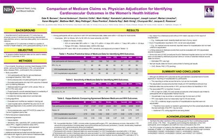  Ascertainment of cardiovascular (CV) outcomes via physician review of medical records using a standardized case definition aims to maximize data quality,