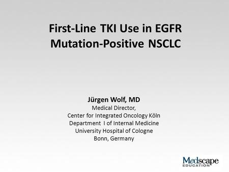 First-Line TKI Use in EGFR Mutation-Positive NSCLC