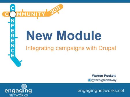 New Module Integrating campaigns with Drupal Warren