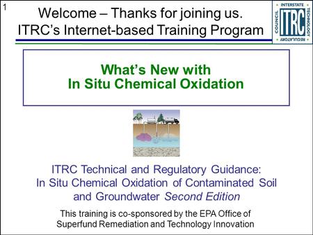 What’s New with In Situ Chemical Oxidation