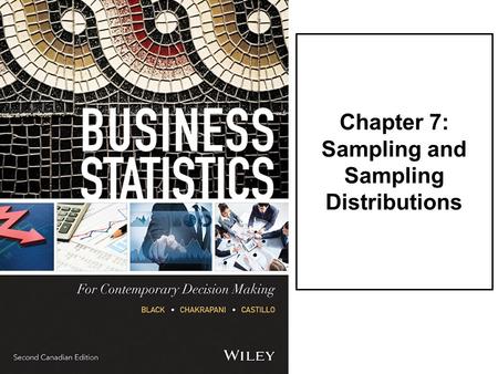 Chapter 7: Sampling and Sampling Distributions. LO1Contrast sampling to census and differentiate among different methods of sampling, which include simple,