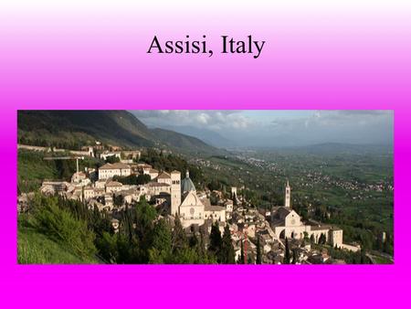 Assisi, Italy. The grandiose, gorgeously embellished Basilica di San Francesco (Basilica of St. Francis) in Assisi is a rather incongruous memorial to.