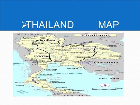  THAILAND MAP.  1. Ancient Siam  2. Ayutthaya  3. Temple of the Emerald Buddha  4. The Grand Palace, Bangkok  5. Temple of the Reclining Buddha.