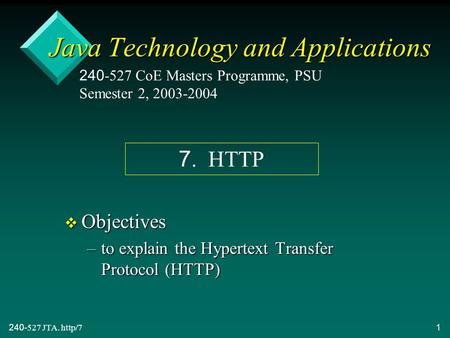 Java Technology and Applications