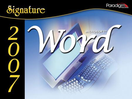 1. Chapter 2 Formatting Characters 3 Formatting in Word The default template supplies character (text), paragraph, and page formatting. You can make.