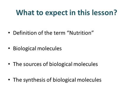 What to expect in this lesson?