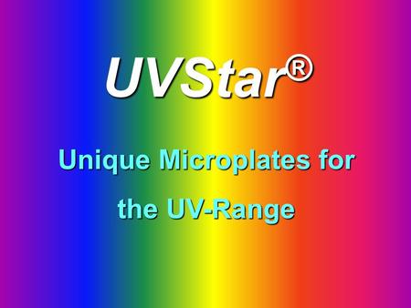 Unique Microplates for