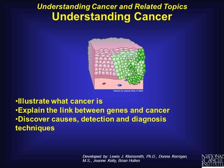 Understanding Cancer and Related Topics