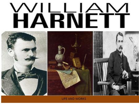 LIFE AND WORKS.  Born In Ireland  Moved to Philadelphia as a child with family  Studied Art at the Pennsylvania Academy of Fine Arts & later at the.