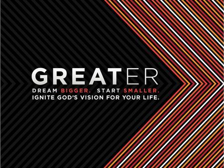 In and Through the Hard times Sometimes Greater hopes, plans and faith are followed by greater resistance, pain and trouble. “The journey toward greater.