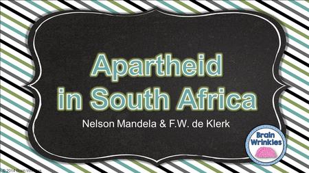 Nelson Mandela & F.W. de Klerk