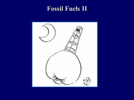 Fossil Fuels II. Synfuels Gas or liquid fuels from hydrocarbons locked in rock. Oil Shale Oil Shale Tar Sands Methane Hydrate.