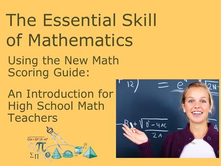 The Essential Skill of Mathematics