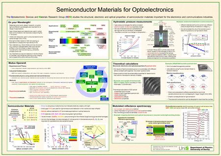 On your Wavelength! Materials which emit, detect, transmit, or switch light at different wavelengths are important for a range of applications. Near-infrared.