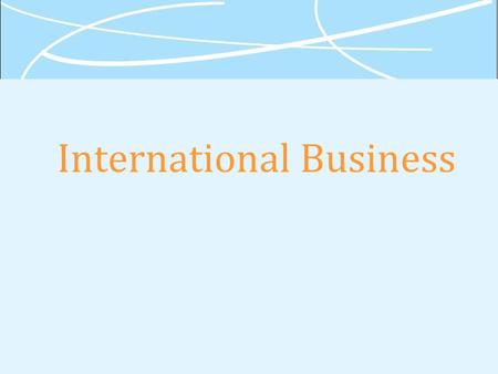 International Business