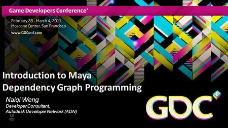 Introduction to Maya Dependency Graph Programming