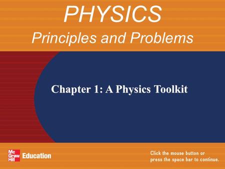 Principles and Problems