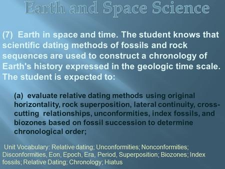 Earth and Space Science