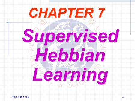 Supervised Hebbian Learning