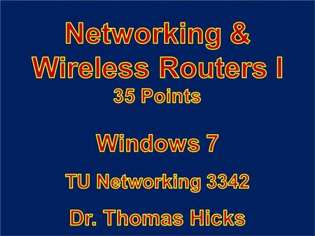 1. 3 Your Current Configuration : Your Ethernet NIC Should Be Connected To The Trinity Network 4 TU Network.