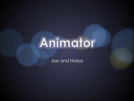 Joe and Nidya. Education Although not required a Bachelor or Masters in Fine Arts can’t hurt in this profession. Math that is required: College Algebra.