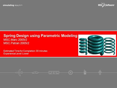 Spring Design using Parametric Modeling