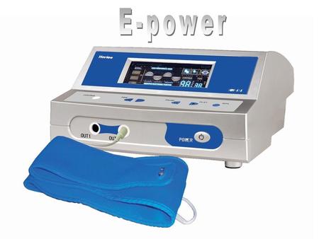 Introduction E-power was designed to provide Negative Potential Energy (Anion Effect) With High Frequency Energy (Resonance). A Technological Breakthrough.