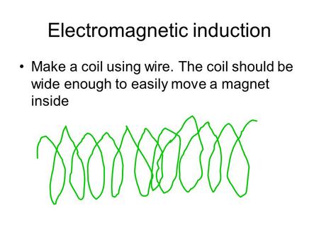 Electromagnetic induction