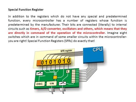 Special Function Register