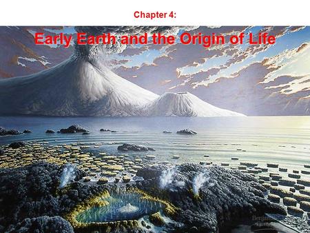 Early Earth and the Origin of Life