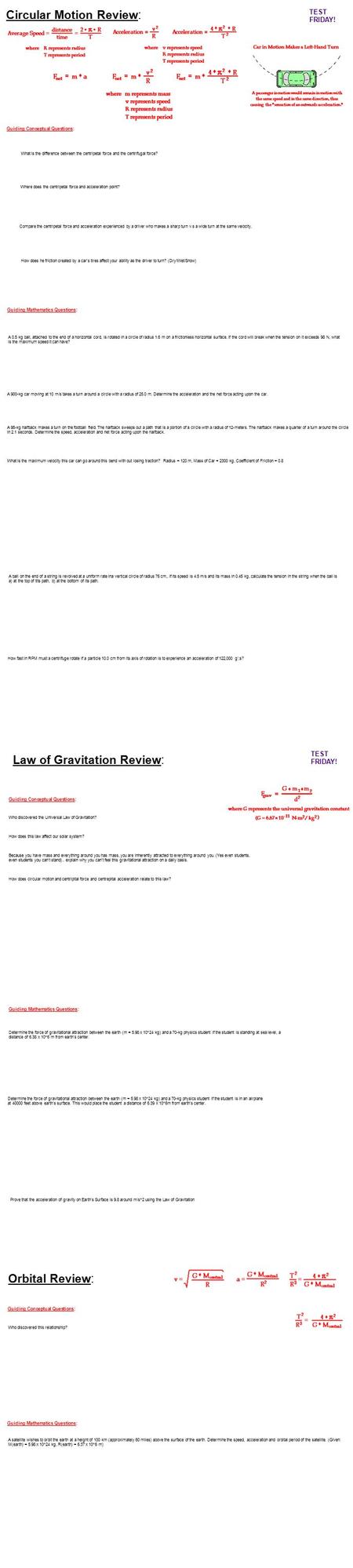 Determine the force of gravitational attraction between the earth (m = 5.98 x 10^24 kg) and a 70-kg physics student if the student is standing at sea level,