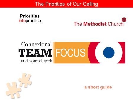 The Priorities of Our Calling a short guide Priorities intopractice.