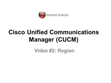 Cisco Unified Communications Manager (CUCM)