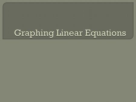 4x + 2y = 18 a. (1,8)4 + 16 = 18 a. 4(1) + 2(8) = 18 b. (3,3)20 = 18 b. 4(3) + 2(3) = 18 12 + 6 = 18 18 = 18 15x + 5y = 5 a. (-2,7) NoYes b. (-1,4) a.