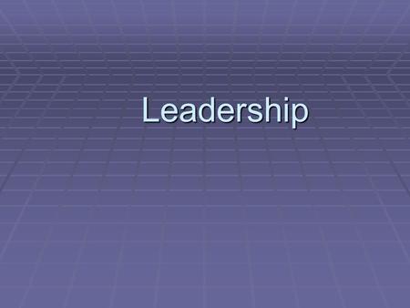 Leadership. What is leadership?  Leadership is the behaviourial qualities of the manager,by which he guides and directs the energies of the subordinates,