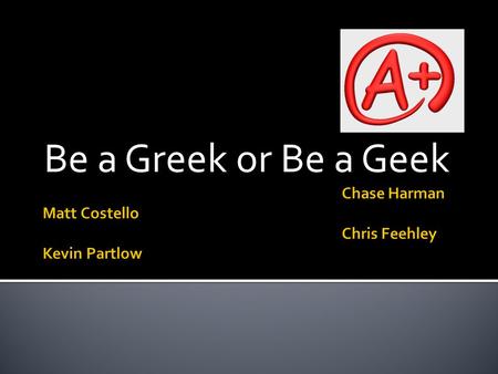 Be a Greek or Be a Geek.  12 chief gods  No body of doctrine  No focus on morality  Went to gloomy underworld ruled by Hades.