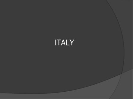 ITALY. Italy italian republic, belong in (to) – state put europe midday (southern), on peninsula appenines, there be member (limb) many organization,